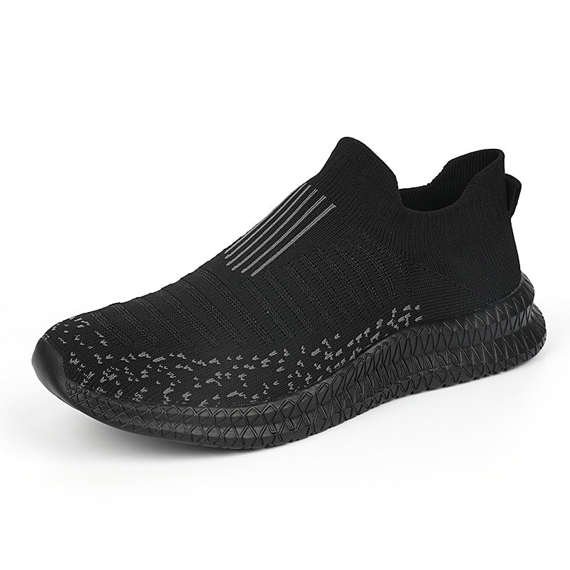 Men's Slip-On Casual Sneakers — Breathable Mesh, Lightweight, Anti-Slip