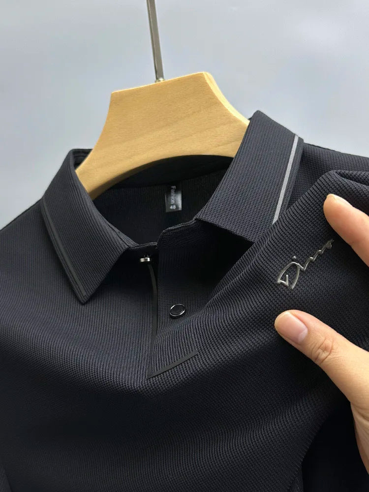 Men's Diamond Emblem Polo Shirt | Premium Casual