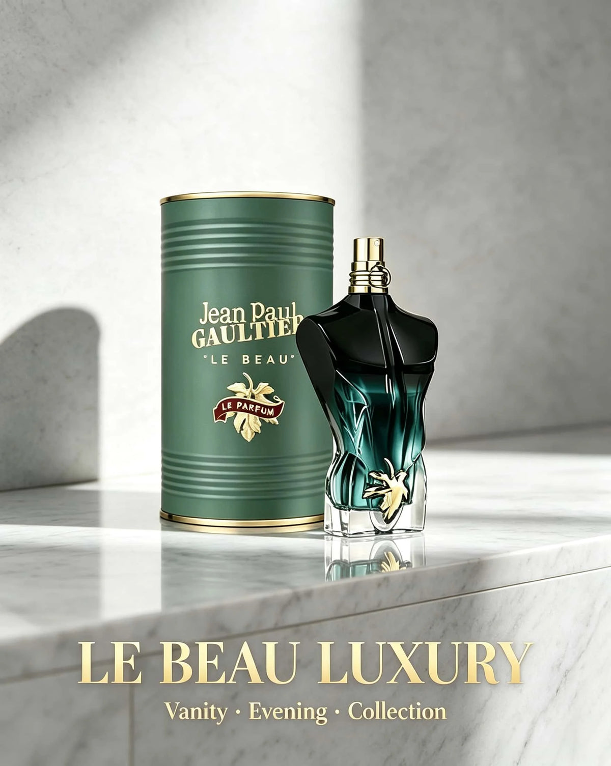 Jean Paul Gaultier Le Beau Le Parfum Unisex Perfume Fragrance 4.2 oz 125ml Eau De Parfum Male Spray 125ml Original Perfumes Lasting Charm Oriental Pheromones Perfume for Women Makeup