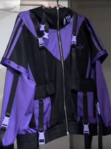 Women’s Colorblock Zip-Up Hoodie
