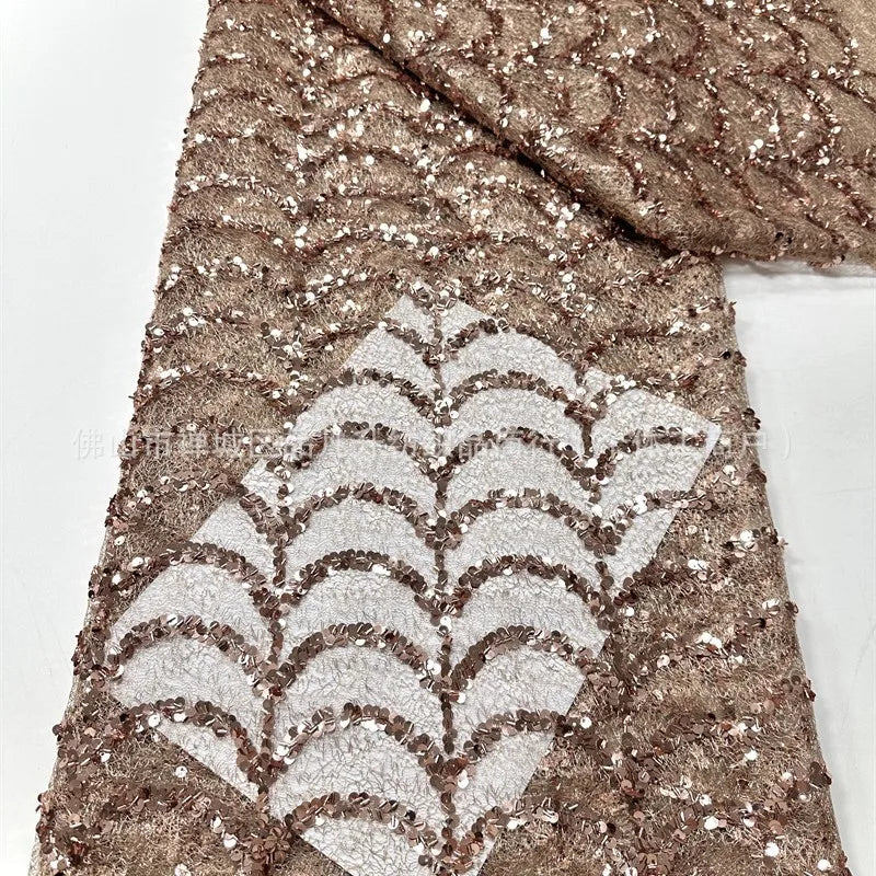 Bella One-Shoulder Capelet Sequin Gown | Formal & Prom