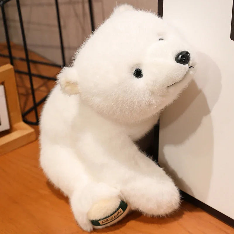 Soft Animal Plush Pillow – Bear & Panda Cuddle Doll
