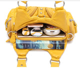 Angelkiss Women Handbags Rose Soft Tote Bag Small Top-handle Purse Fashion Satchel Multi-Pockets Shoulder Bag Hobos Phone Pack