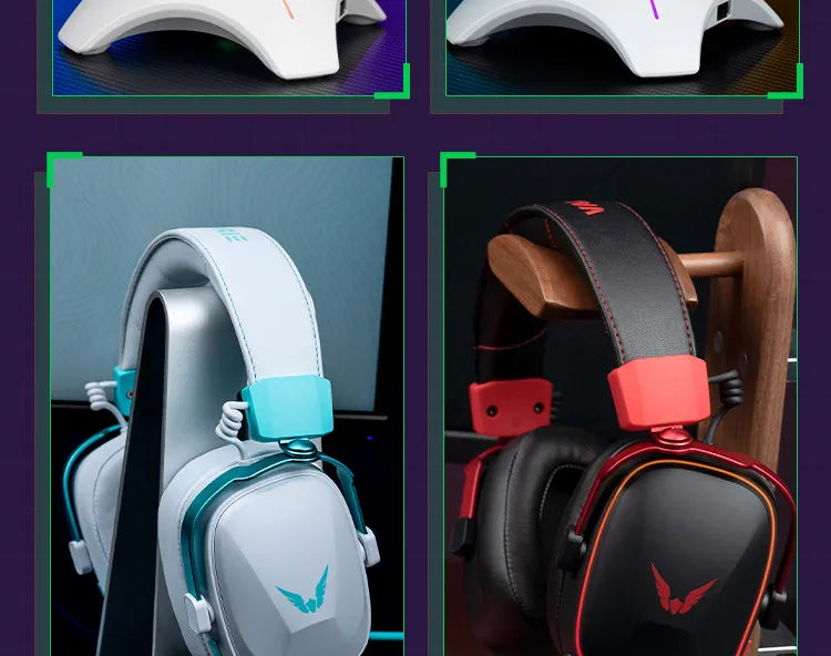 VALKYRIE VK S1 Gaming Headset Wireless Triple-Mode Detachable Microphone 15ms Ultra-Low Latency Esports Chip Gamer Headphones