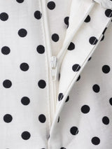 Fashion Polka Dot Shorts Sets For Women 2026 Spring Drawstring Bomber Jacket High Waist Shorts 2 Pieces Set Woman Outfits