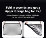 Tesla Model 3/Y Graphene Honeycomb Roof Sunshade Set