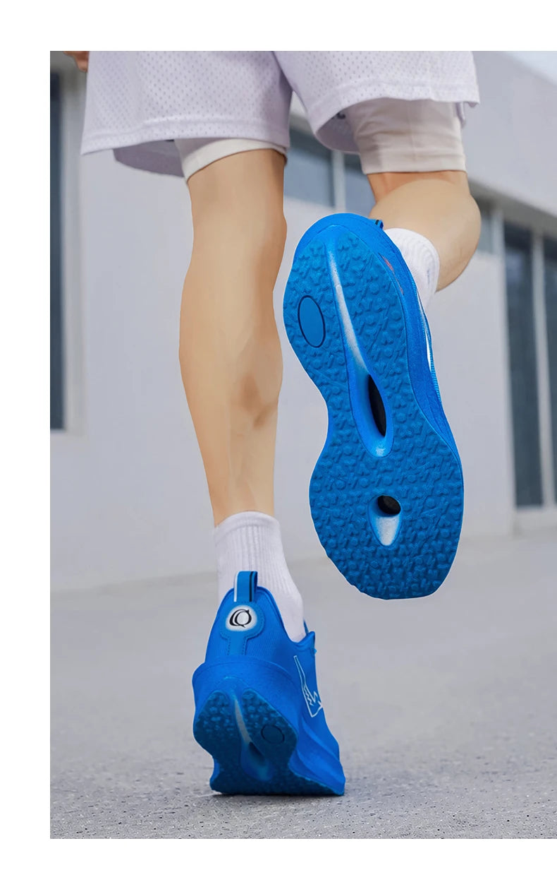 Men Marathon Running Shoes Carbon Plate Training Race Sports Outdoor Breathable Lightweight Women Comfortable Athletic Sneakers