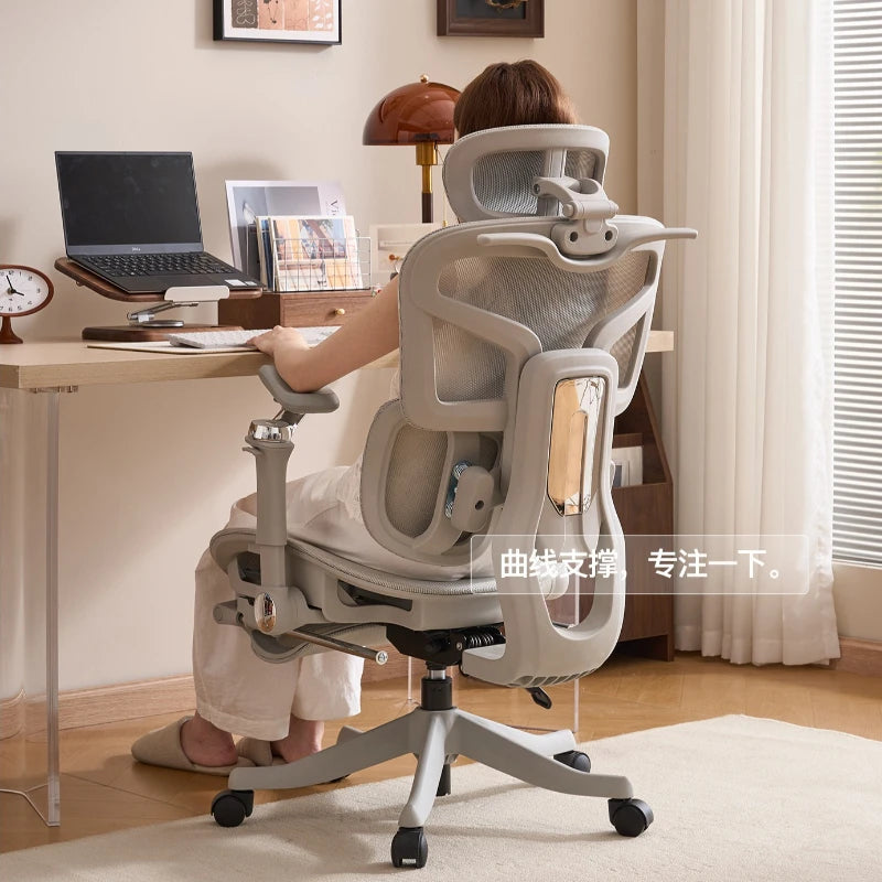 Ergonomic Gaming Chair with 6D Armrest & Lumbar Support