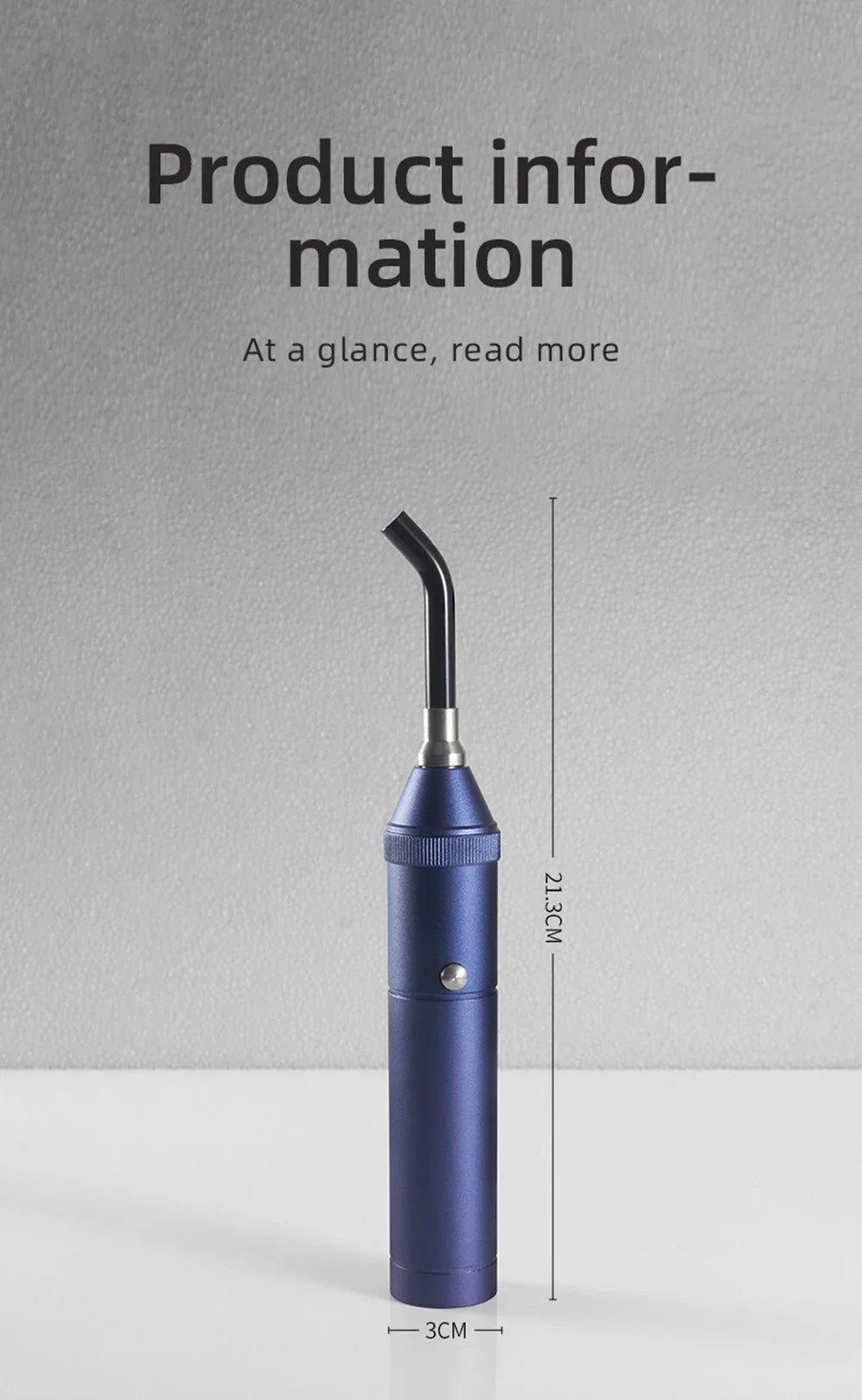 Handheld Red Infrared Light Therapy Wand, Portable Home Physiotherapy for Oral & Joint Care