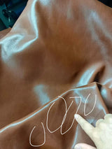 Women's Vegetable-Tanned Cowhide Leather Tote Bag