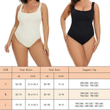 Ribbed Sculpting Seamless Jumpsuit | Firm Compression Shapewear