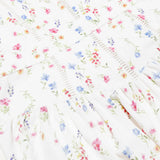 Floral Print Spaghetti Strap Midi Sundress - Elegant Boho Chic Summer Beach Dress