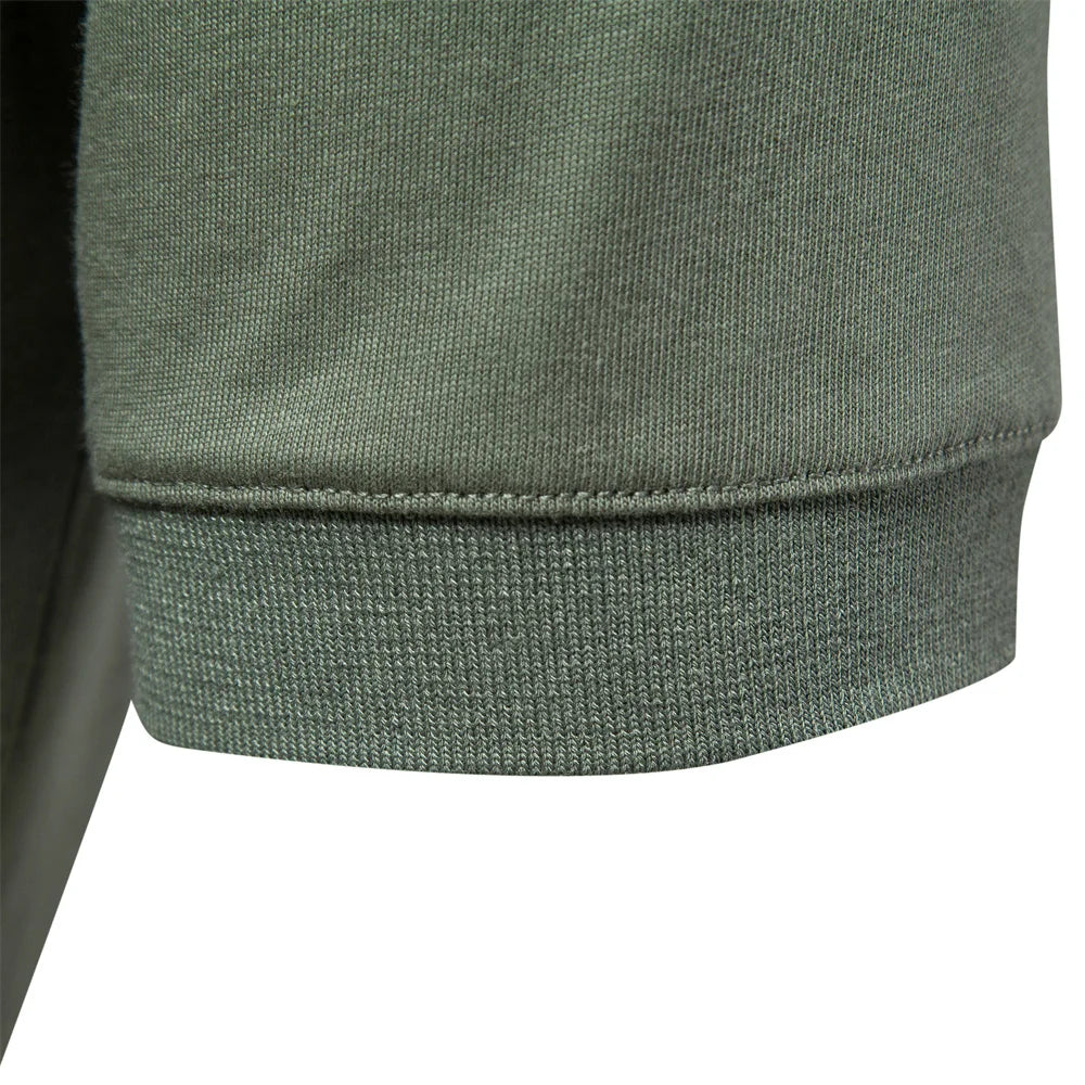 AIOPESON Embroidered Cotton Polo Shirt for Men