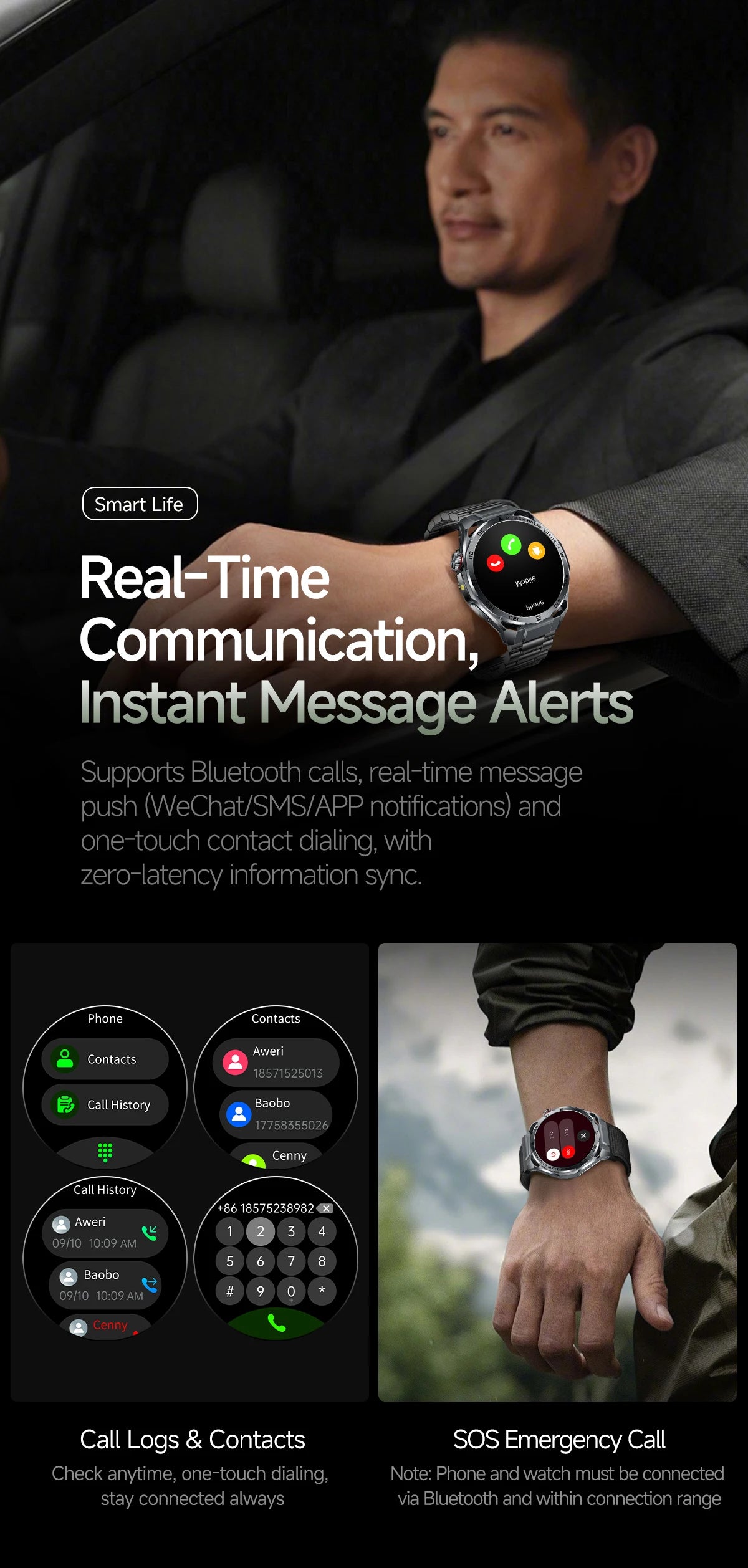 ECG+PPG Advanced Health Smart Watch for Men & Women