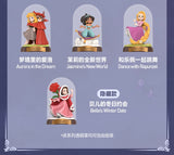 POP MART Disney PRINCESS Create Your World Series Blind Box Surprise Mystery Box Anime Action Figurines Home Decor Desktop Model