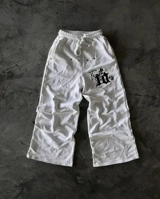 Retro Gothic Y2K Hip Hop Sweatpants