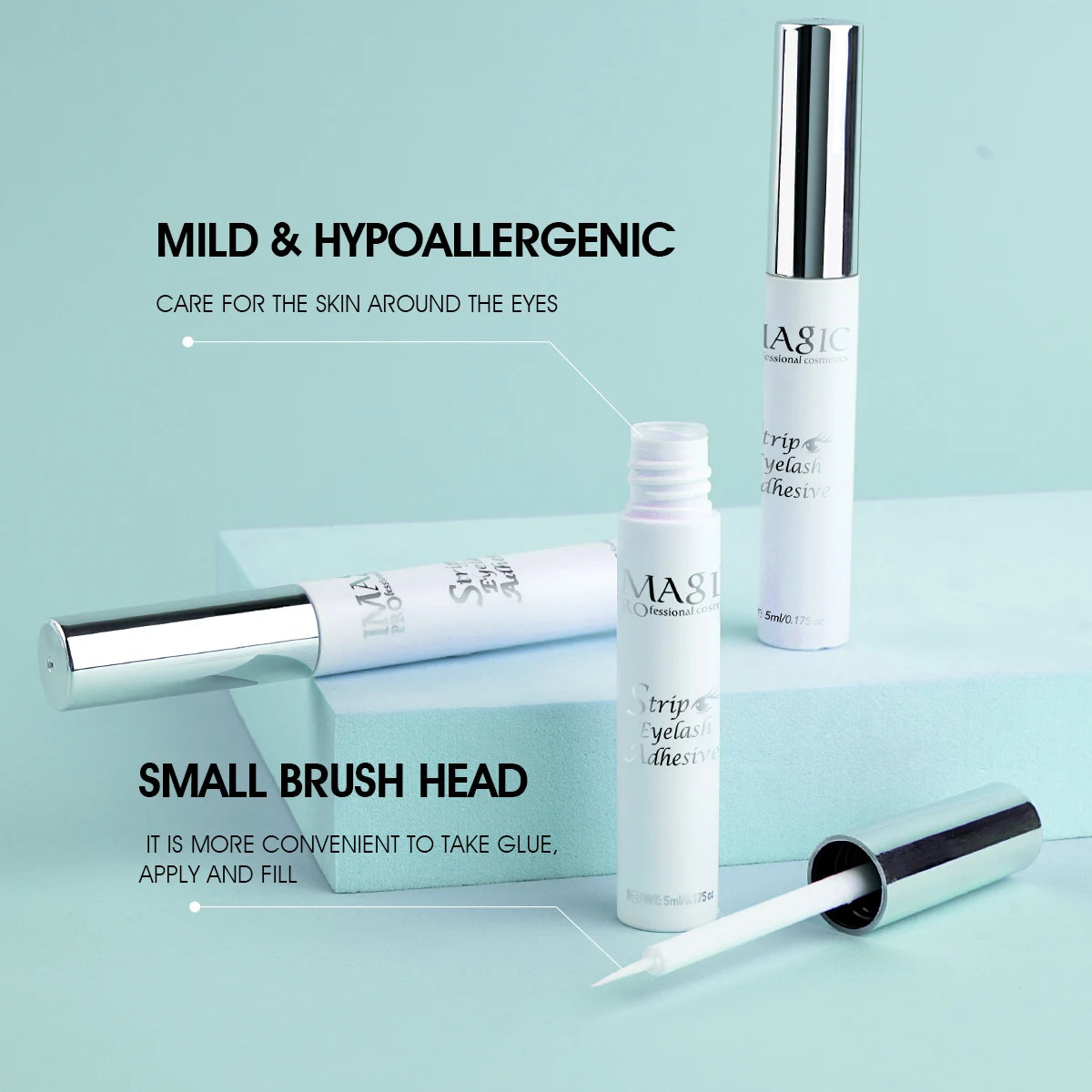 5ml Professional Eyelash Extension Glue – Fast Dry, Waterproof & Clear