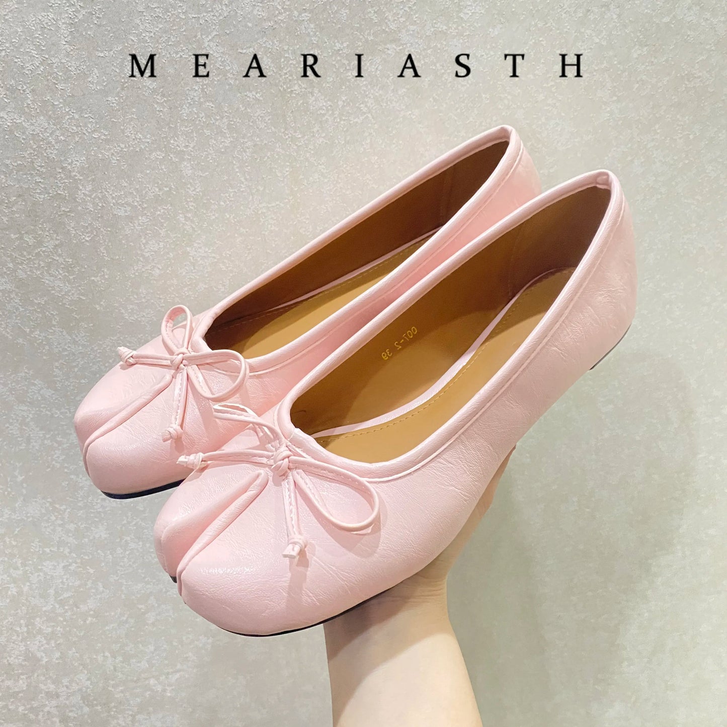 Women's Split-Toe Bow Loafers | Elegant Flat Pumps