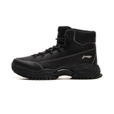 Li-Ning Unisex LN CONQUEROR LITE Lifestyle Shoes Fleece Winter Warm Mid-Top Casual Shoes LiNing Reflective Sneakers AGCV393