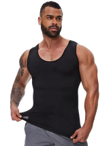 Men Body Shaper Slimming Compression Vest Undershirt Sexy Waist Trainer Tank Top Belly Control Workout Weight Loss Shapewear