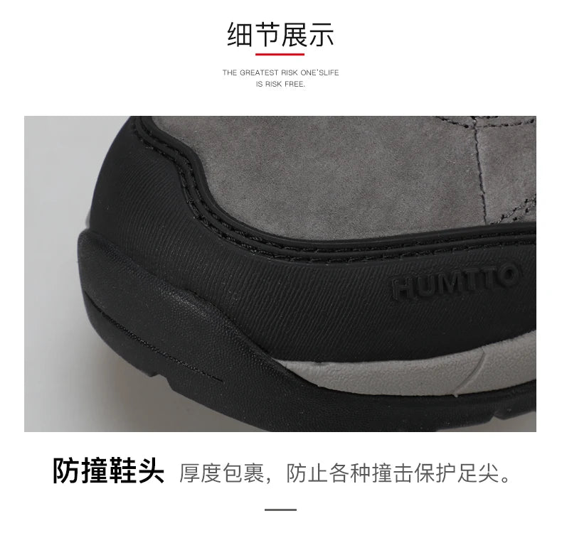 HUMTTO hiking shoes Men Winter Men outdoor Waterproof Sneakers Casual walking shoes women Trainers ankle trekking hunting boots