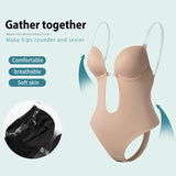 Deep V-Neck Body Shaper