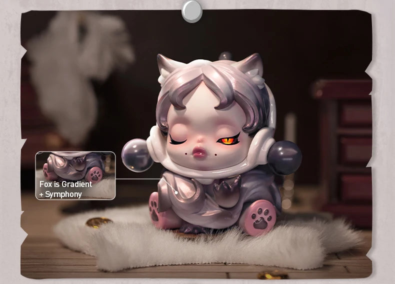 Pop Mart Skullpanda The Mare of Animals Series Blind Box Guess Bag Mystery Box Toys Doll Cute Anime Figure Ornaments Gift