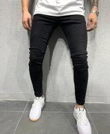 Men’s Ripped Stretch Denim Jeans