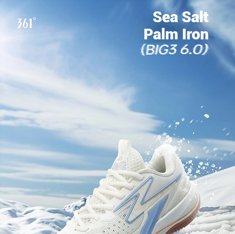 361 Degrees BIG3 6.0 Men's Basketball Sports Shoes Wear-Resistant Non-Slip Combat Breathable Rebound Sneakers Male 672521121