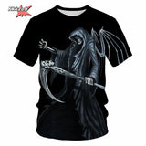Men's Skull Beer Graphic T-Shirt