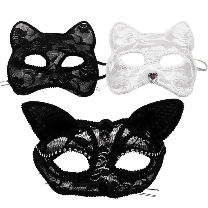 Elegant Lace Masquerade Mask