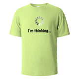 I‘m Thinking Funny Print T-Shirt