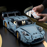Technical Racing Sport Car Model Building Blocks technic adults 1:14 DIY Supercar Brick Puzzle Toys Kid Adult Gift（1200+granule）