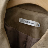 2025 Fall / Autumn Winter New Women Fashion Suede Basic Jacket Basic Blazer