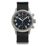 Militado ML1868KF Retro VK67 Quartz Chronograph Watch Stainless Steel Case 3 Dial Waterproof 100M  Multifunction Military Watch
