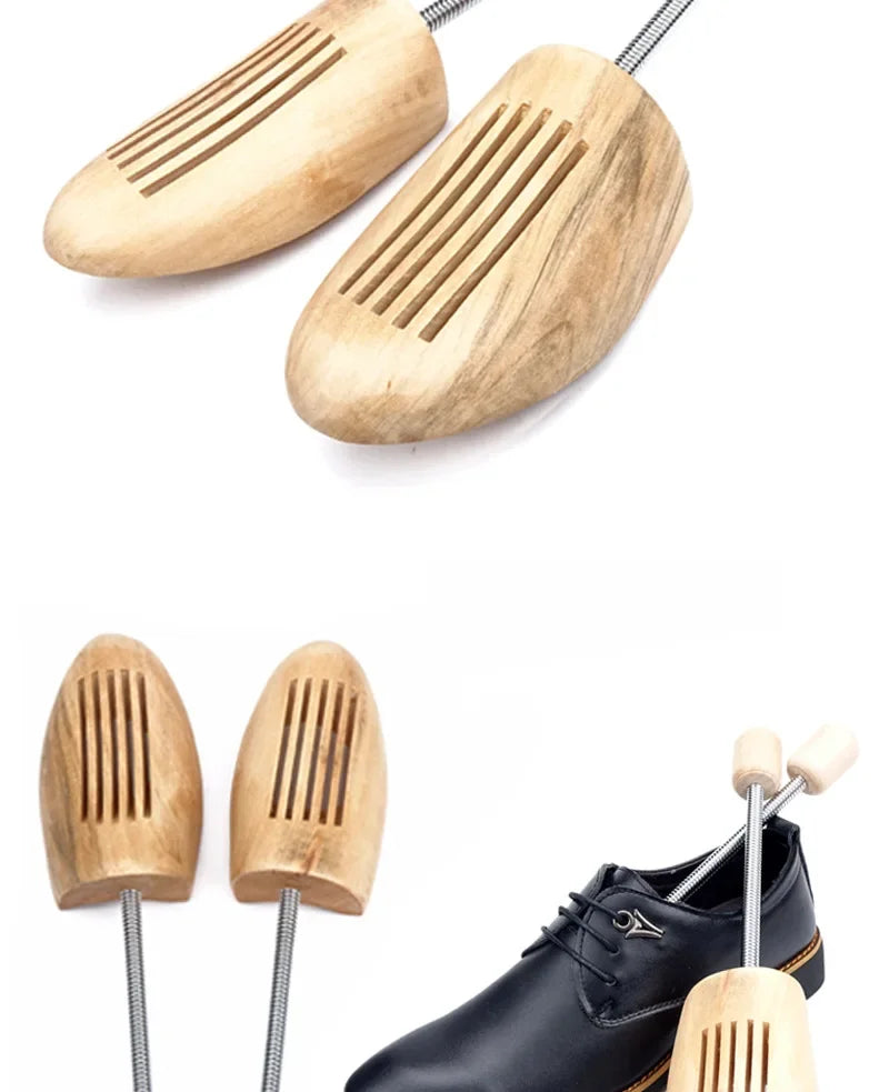 2Pcs/4Pcs Support Shoes Tree Anti Deformation Stretcher Wooden Shoe Trees for Men Women Internal Shaping Anti Wrinkle Shoe Lasts