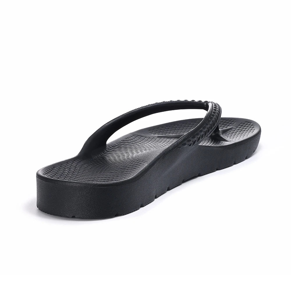Crestar Women's Orthopedic Flip Flops Summer New EVA Sandals For Plantar Fasciitis Relief Comfort Unisex Non-slip Beach Slippers