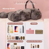 Gray Cat bag Messenger Bag versatile small and cute, fashionable bag Women's Cross bag autumn and winter design