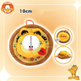 ORIGINAL Garfield Kawaii Soft Plush Toys Keychain Cute Cats Anime Stuffed Animals Peluche Doll Pendants Birthdays Gifts For Kids