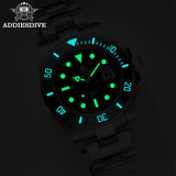 ADDIESDIVE Luxury Men's Automatic Watch 8215 Mechanical Watch BGW9 Luminous Sapphire Glass Diver's Watch Men Analog Watch AD2503
