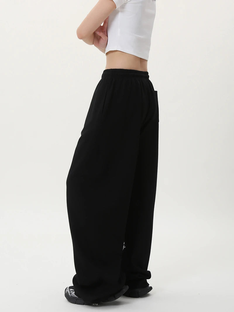 Women's American Retro Hip-Hop Sweatpants