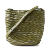 Motingsome Handwoven Bag Women's Bucket Luxury Designer Bags Niche Casual Bucket Bag Handmade French Retro Shulder Purse 2025