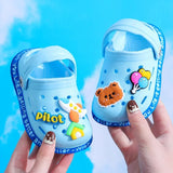 Cartoon Kids’ Summer Garden Clogs