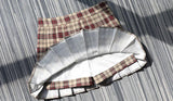 Plaid A-Line Mini Skirt – High Waist, Pocketed