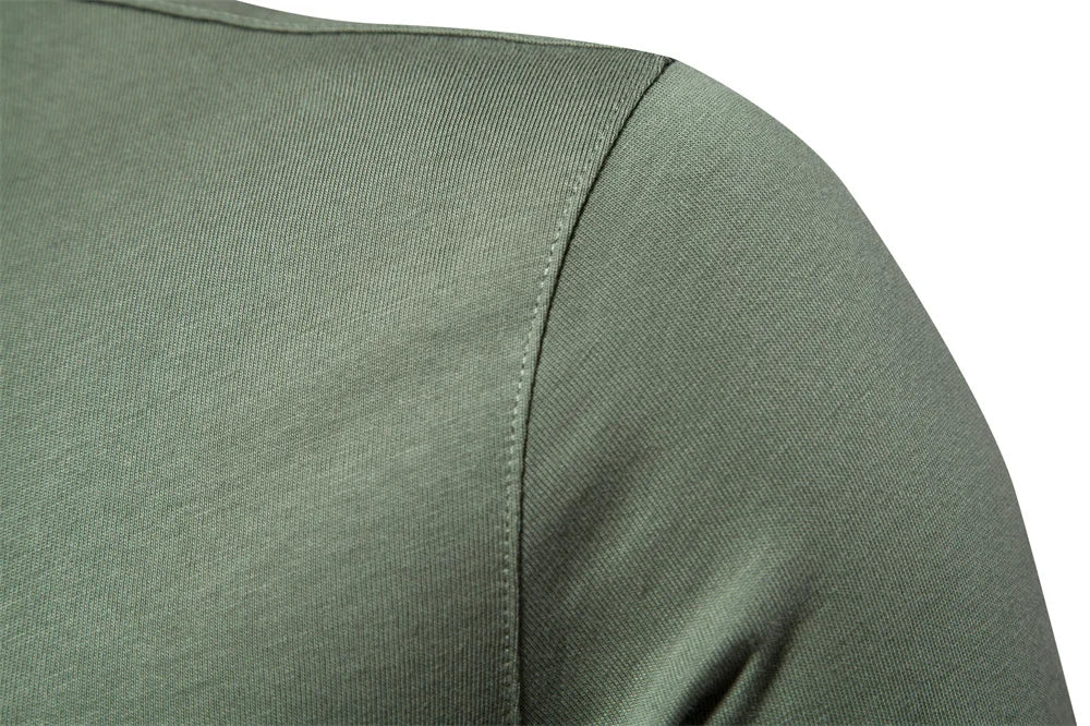 AIOPESON Embroidered Cotton Polo Shirt for Men