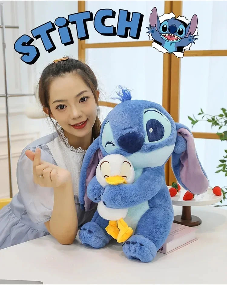 Disney Stitch & Duck Plush Doll