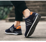 Men's Corduroy Lace-Up Casual Sneakers