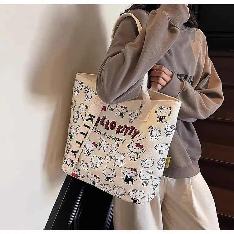 Hello Kitty Large Capacity Handbag & Backpack