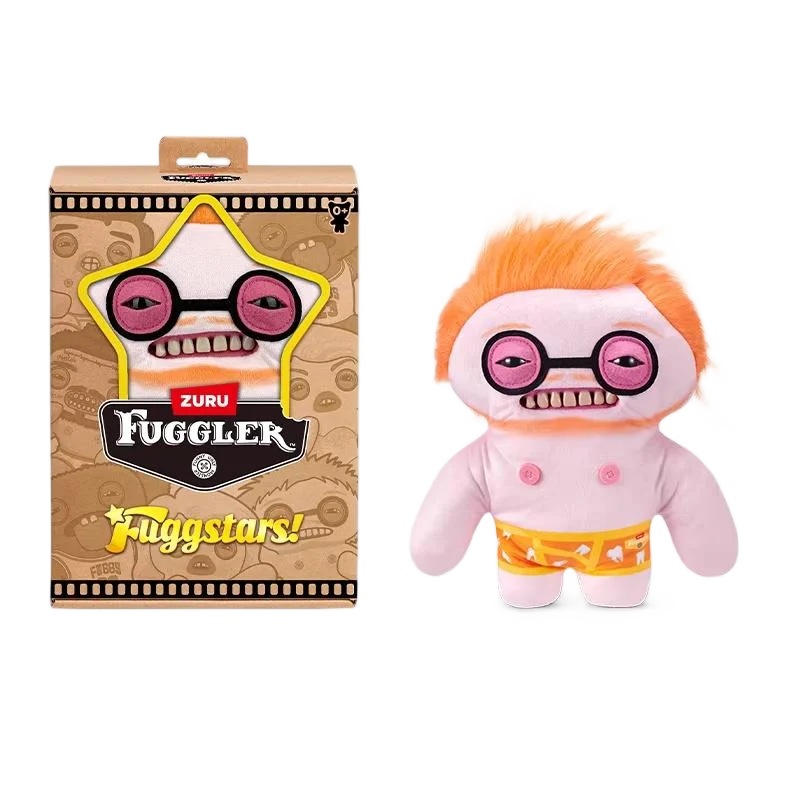 Original Fuggler Funny Ugly Teeth Monster Plush Toy Fugg Old Fogies Alley Cats Care Bears Powerpuff Girls Stuffed Plushies Dolls