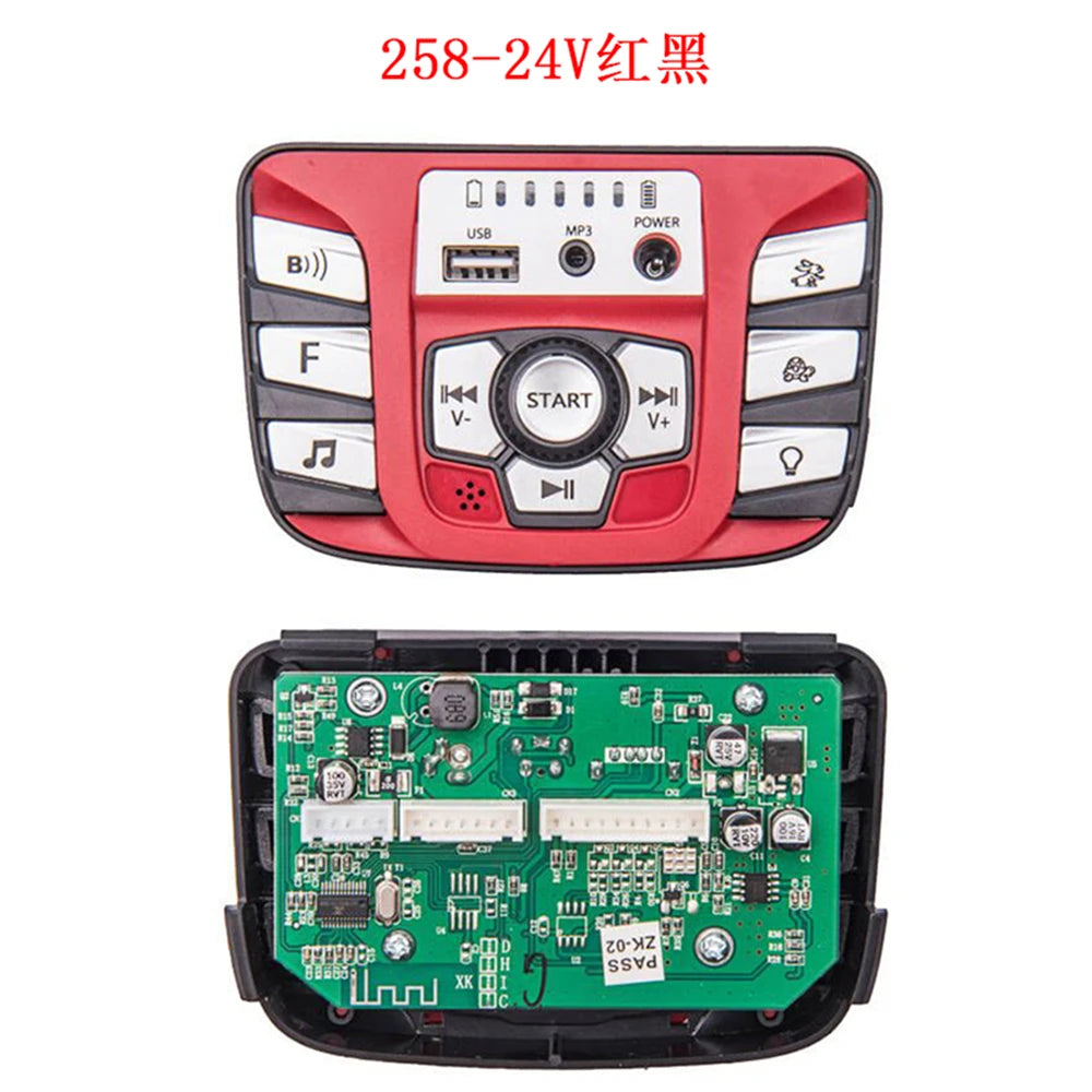 Kids Ride-On Car Bluetooth Control Panel 12V 24V